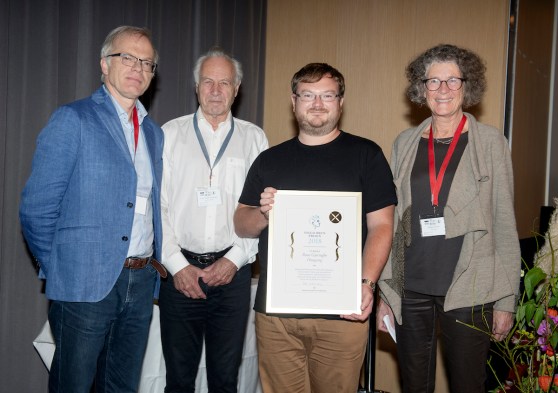 Rune Haugseng, Viggo Brun Prize Laureate 2018. Photo
